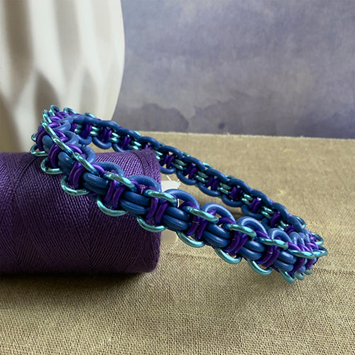 Hoodoo Stretch Bracelet Kit with Free Video - Celestial Blue, Matte Purple & Sky Blue