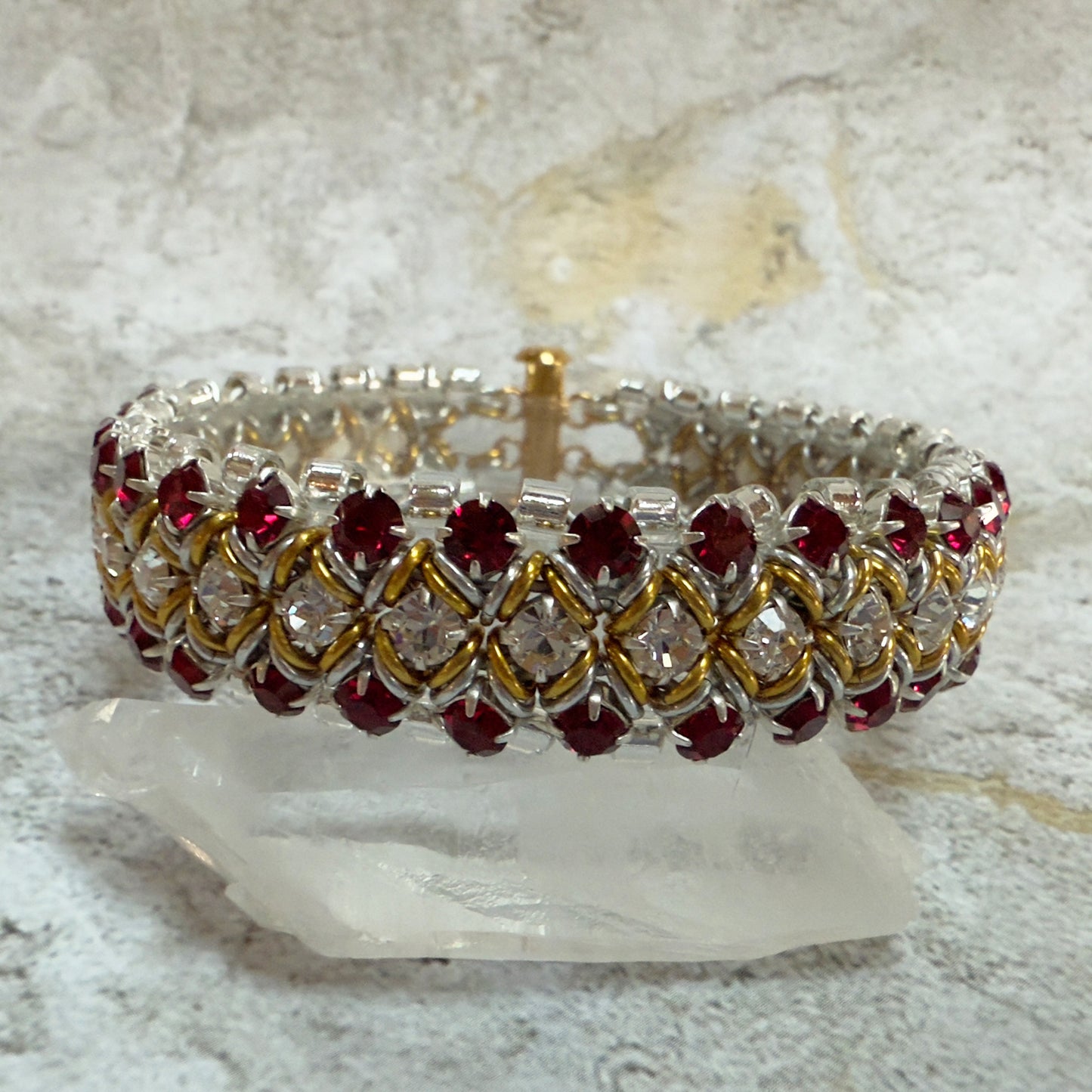 Jeweled Band Kit with Video Class - Silver, Gold, Ruby & Crystal