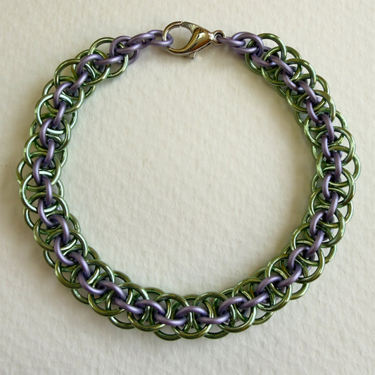 Kyy Chain Bracelet Kit with Free Video Class - Matte Lavender & Sea Foam