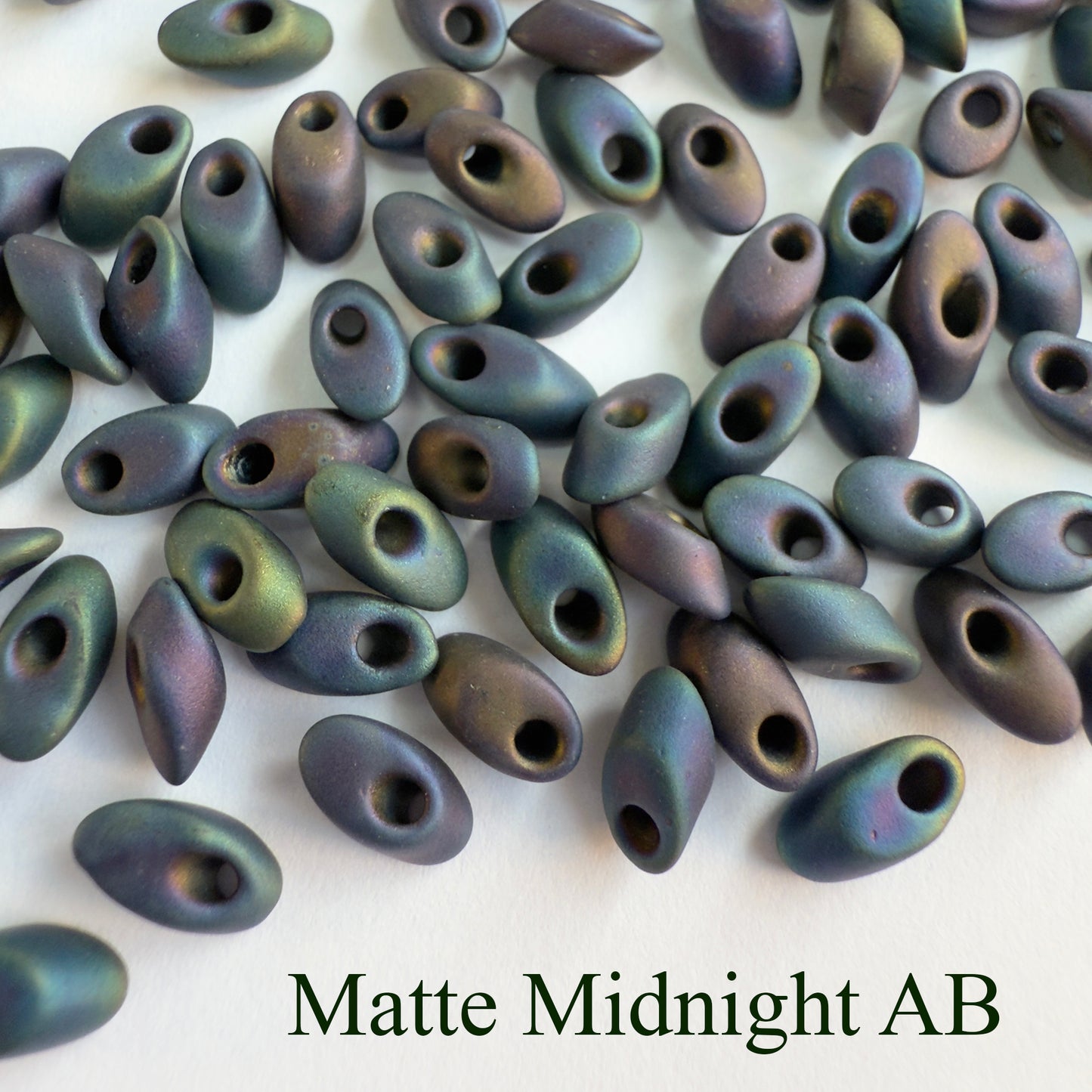 Miyuki Long Magatama Beads 4 x 7mm 18 grams