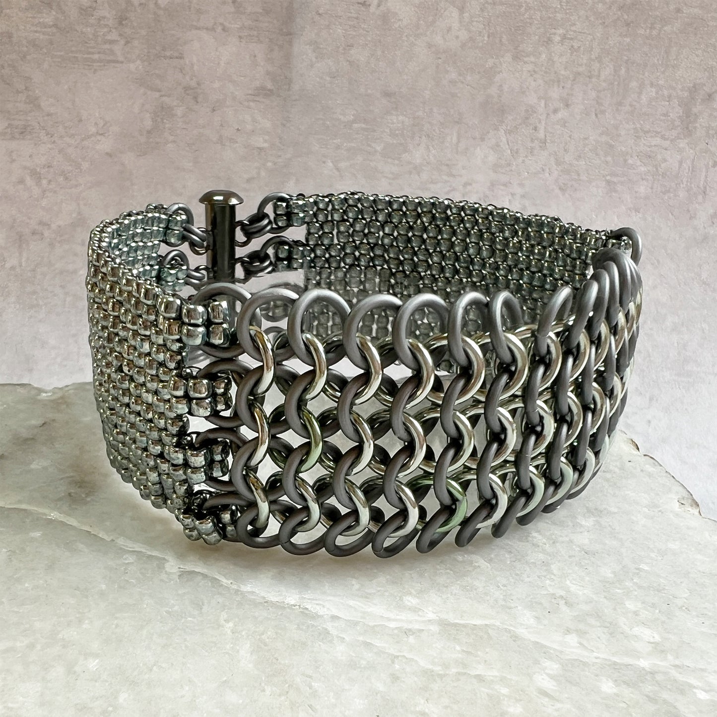 Peyote & European 4 in 1 Bracelet PDF Tutorial & Video Class - no physical items included