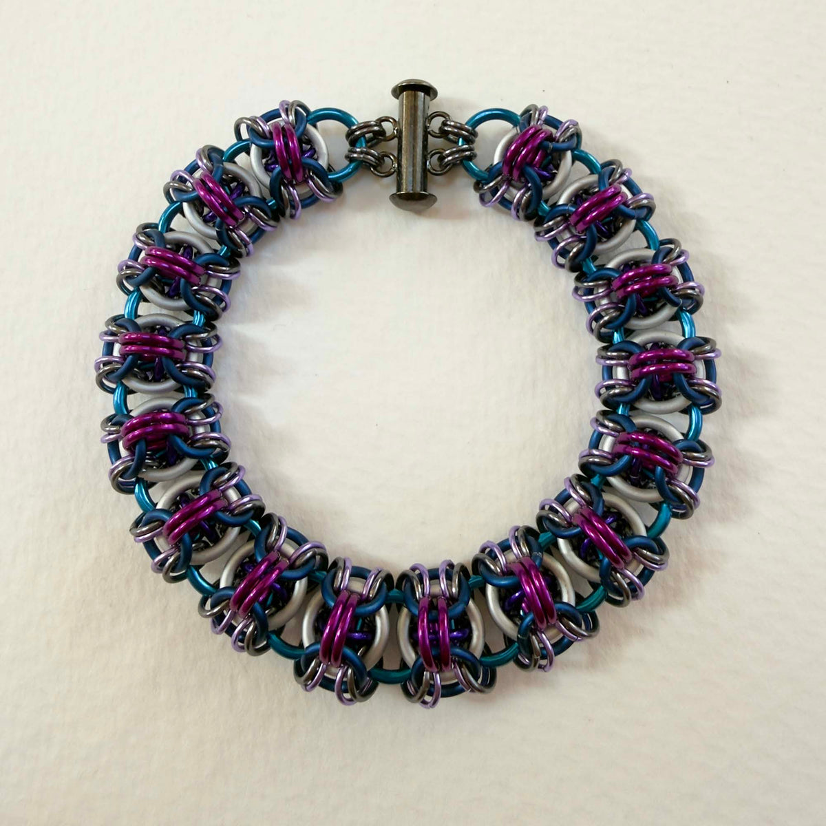Sprite Chain Bracelet Kit with Video Class - Left & Right-Handed - Blue & Purple Mix