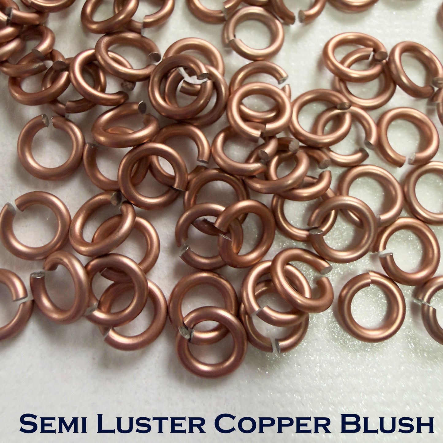 Jump Rings AA 18g 1/8" (SWG) ID: 3.2mm - Choose color & quantity