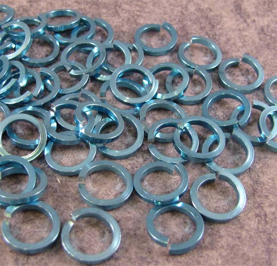 Square 16g 3/8" Jump Rings (SWG)