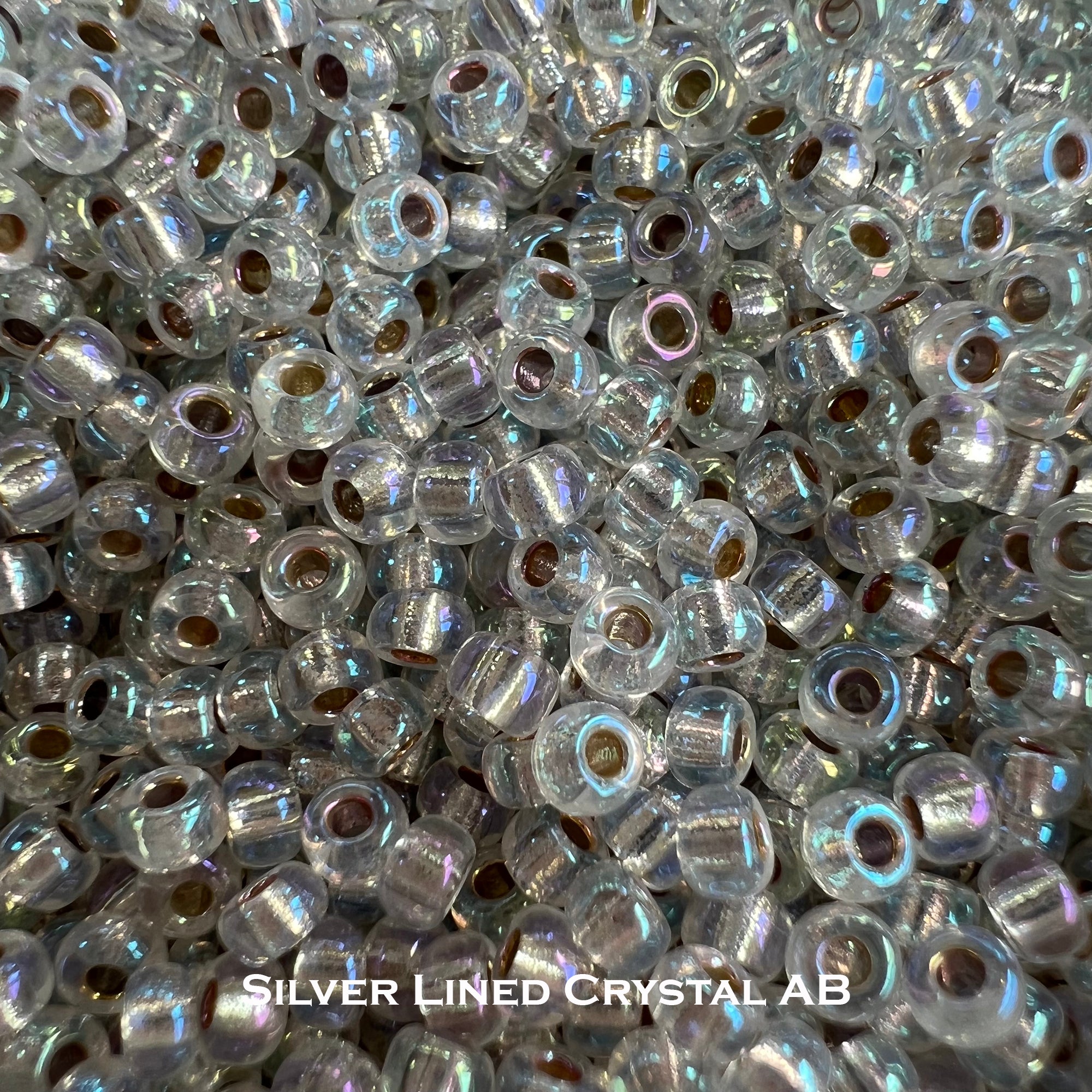 Miyuki Seed Beads 8/0 Silver Lined - choose color