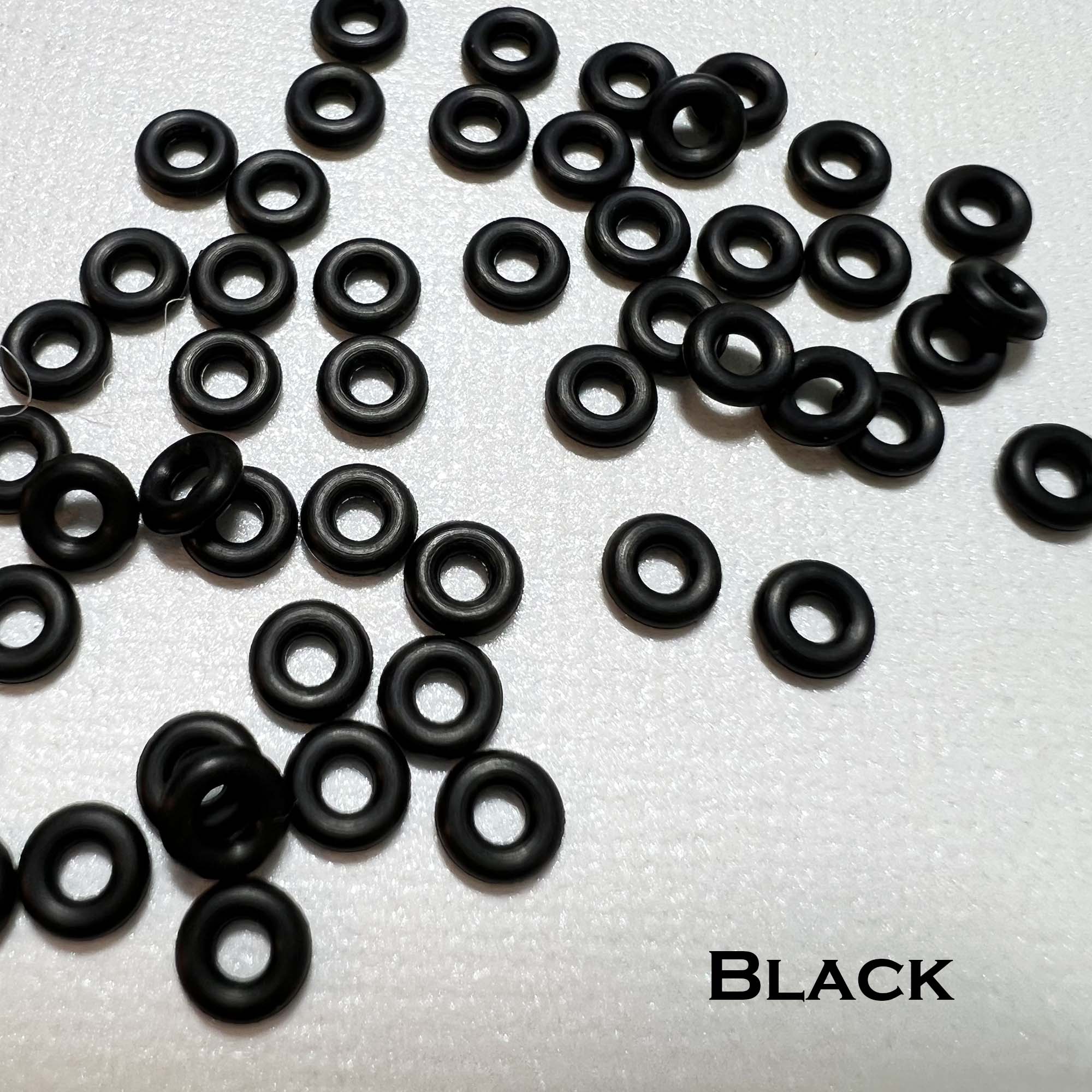 10 Stuks EPDM O-ringen 2mm X 59mm - Zwarte Afdichtringen