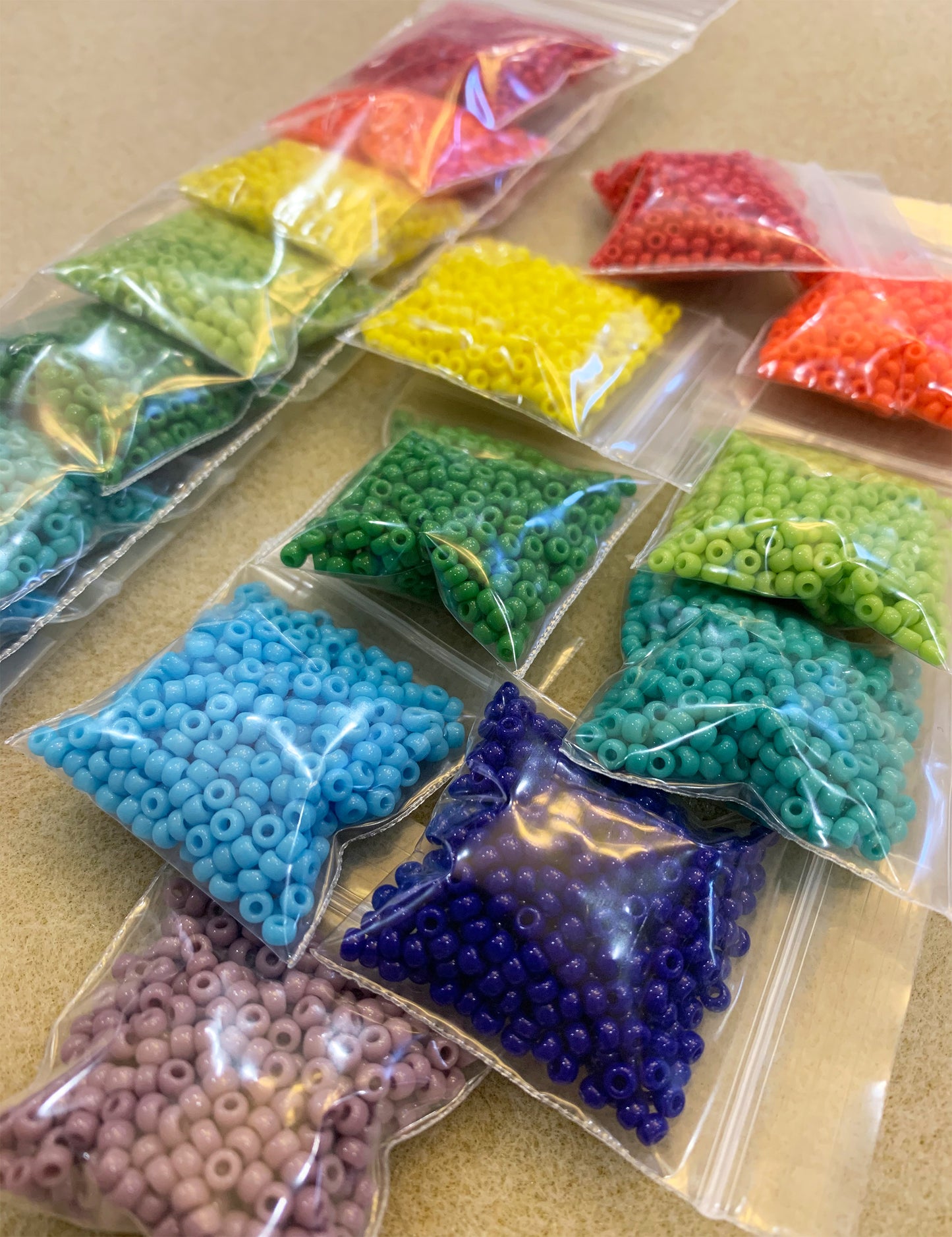 Miyuki Opaque Rainbow Seed Bead Set size 8/0