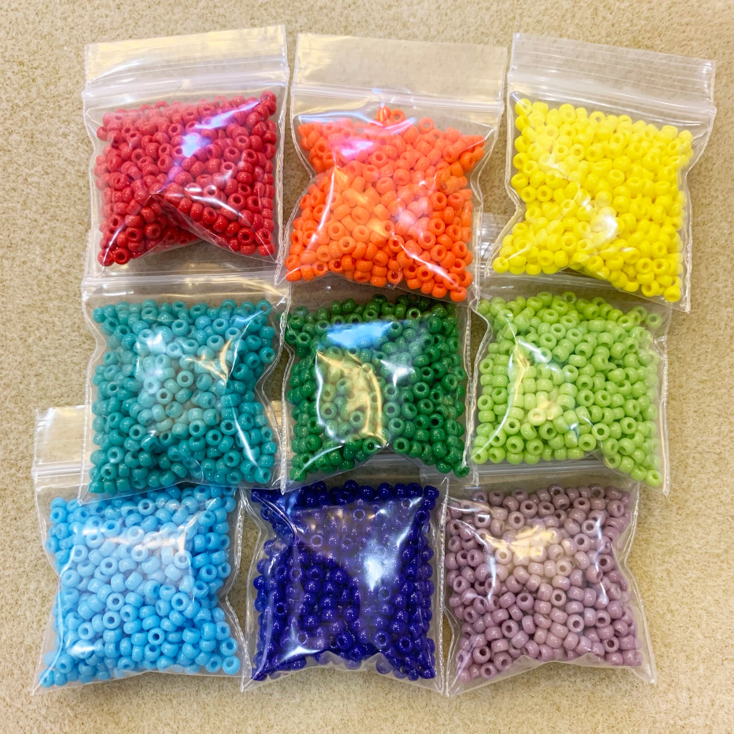 Miyuki Opaque Rainbow Seed Bead Set size 8/0