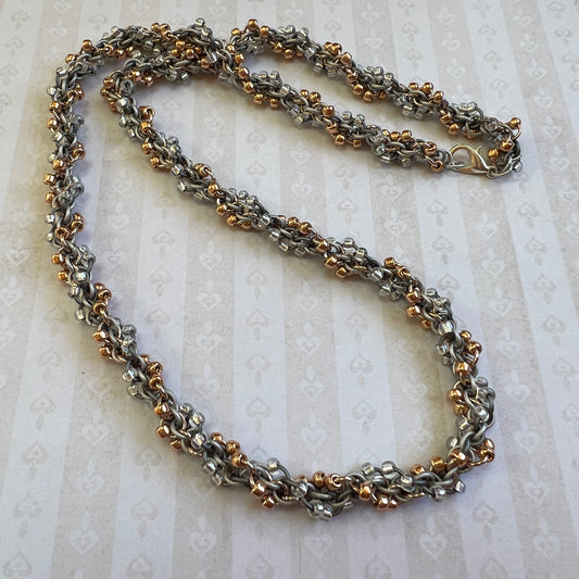 Bead Spiral Chain Necklace Kit and Video Class