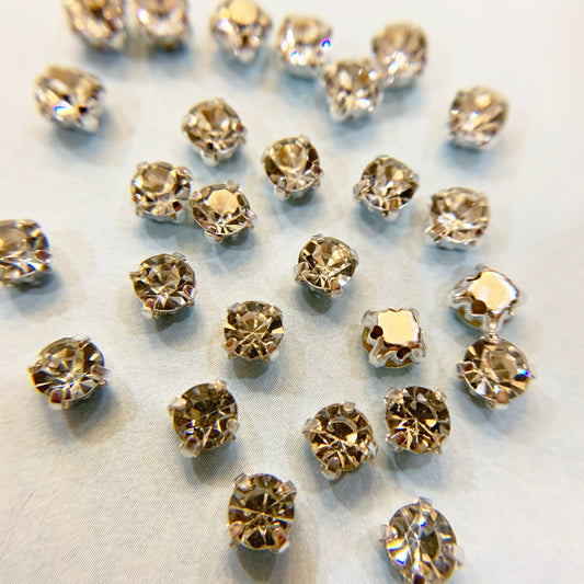 50% off Chaton Montees Glass 18ss (4.2-4.4mm) - choose color - Discontinued Item