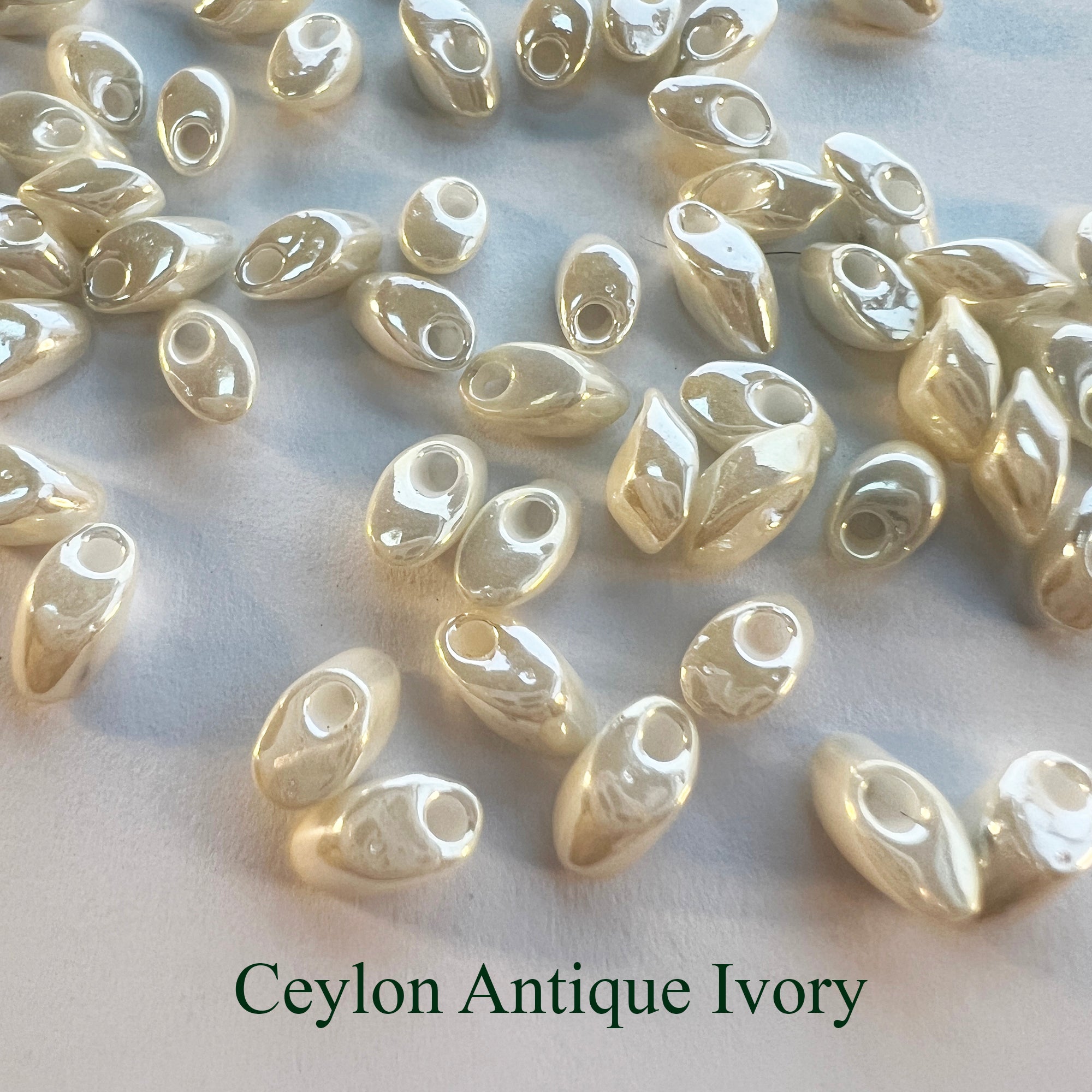 Miyuki Long Magatama Beads 4 x 7mm 18 grams