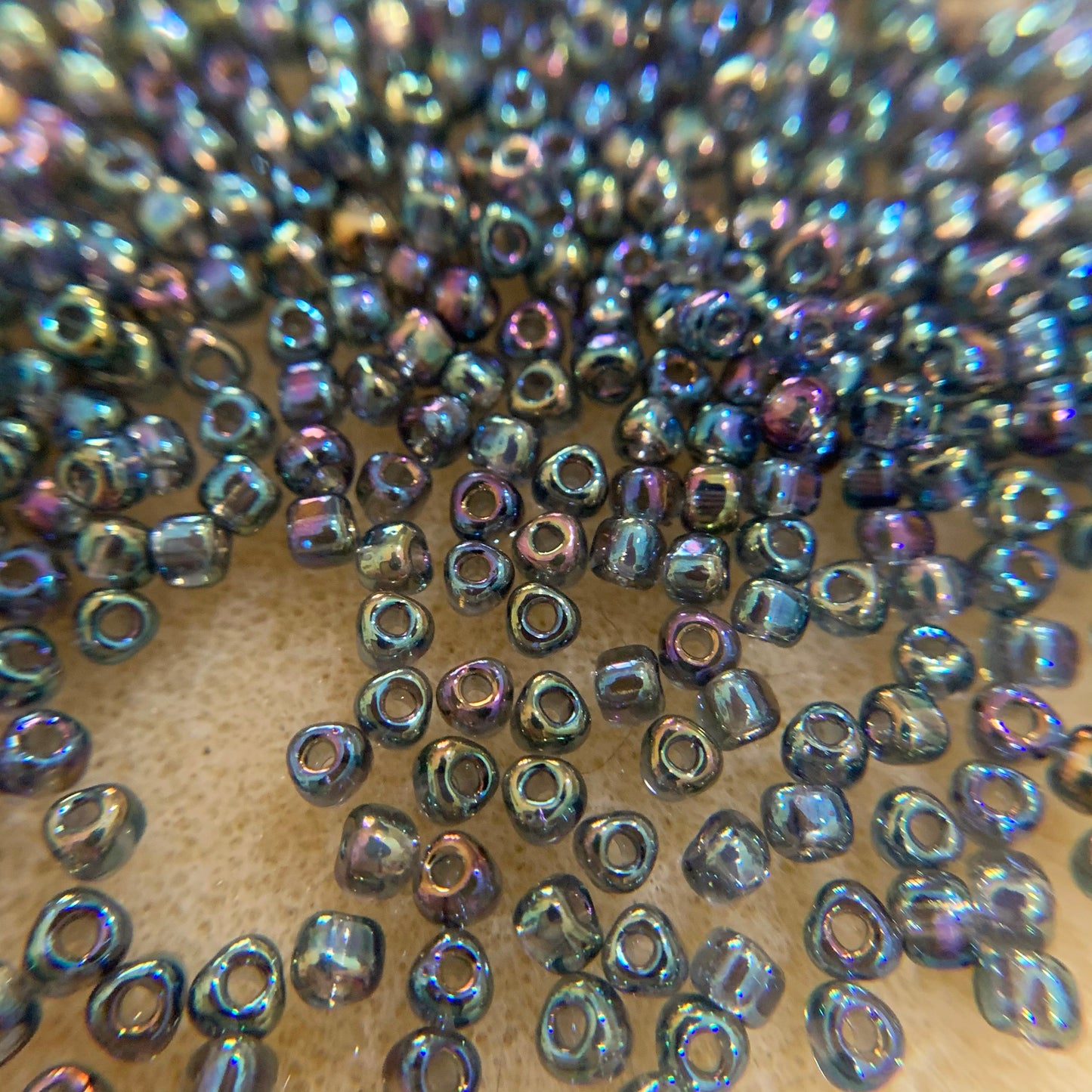 Miyuki Triangle Beads 8/0 (select color)