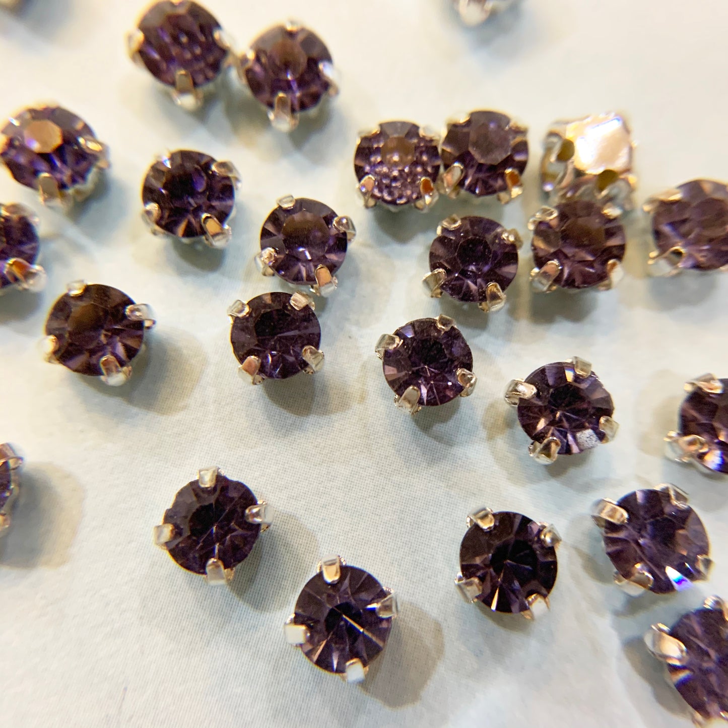 50% off Chaton Montees Glass 18ss (4.2-4.4mm) - choose color - Discontinued Item